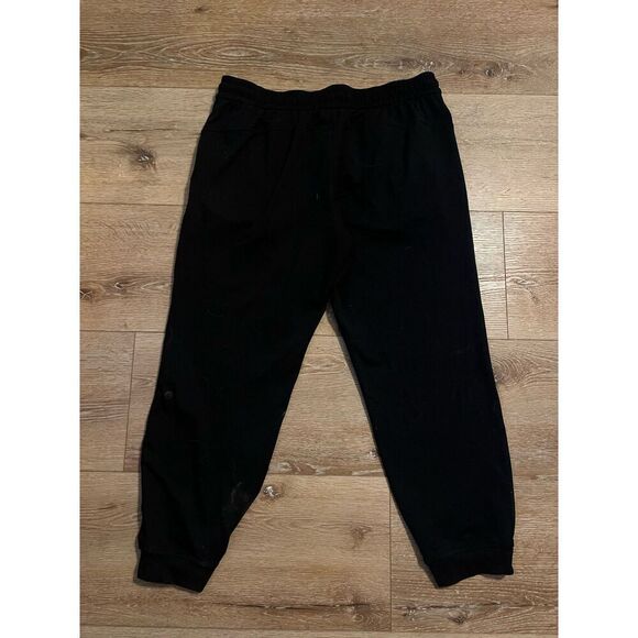 Lululemon Soft Jersey Classic-Fit Mid-Rise Jogger Size 10 Black - Picture 2 of 3